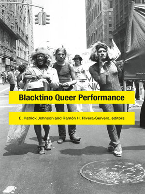 cover image of Blacktino Queer Performance